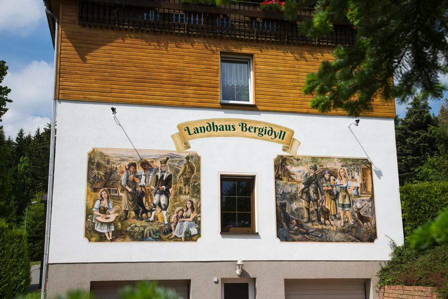 Landhaus Bergidyll Bärenstein Εξωτερικό φωτογραφία