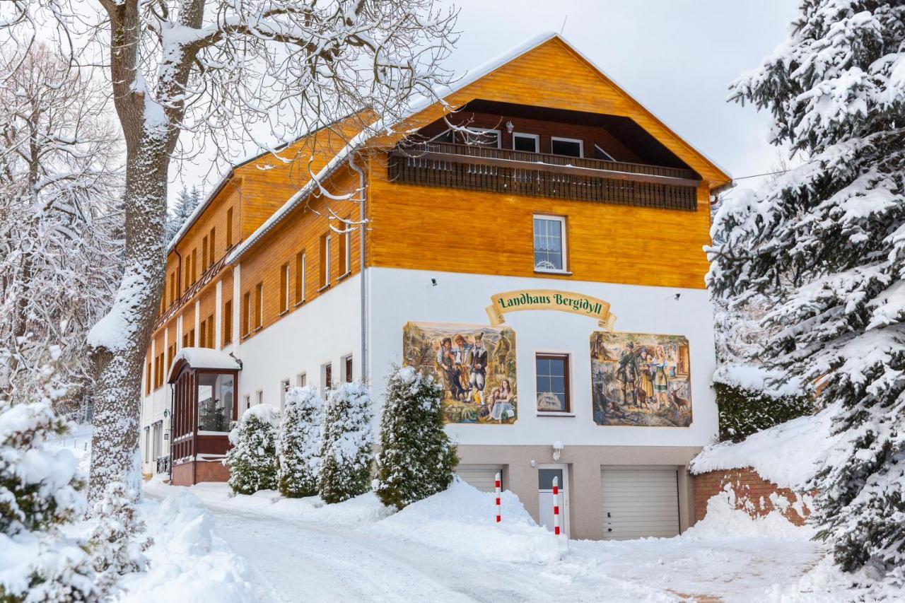 Landhaus Bergidyll Bärenstein Εξωτερικό φωτογραφία